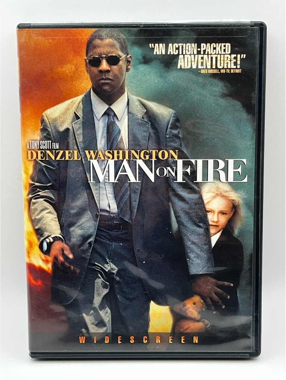 Man on Fire DVD Widescreen Denzel Washington Action & Region 1 Tony Scott